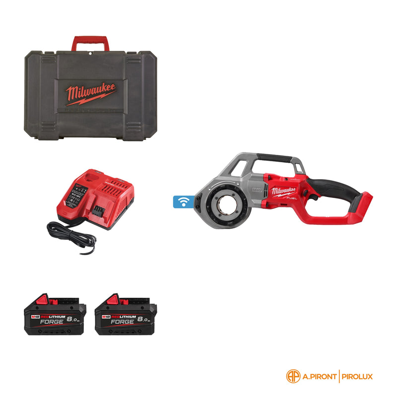 Filière M18 FUEL™ 1 ¼″ ONE-KEY™ – M18 FPT114 – contenu de la boîte M18 FPT114-802C