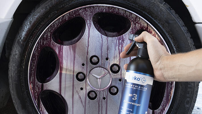 beko Performance No. 3 nettoyant jantes flacon avec tête de pulvérisation