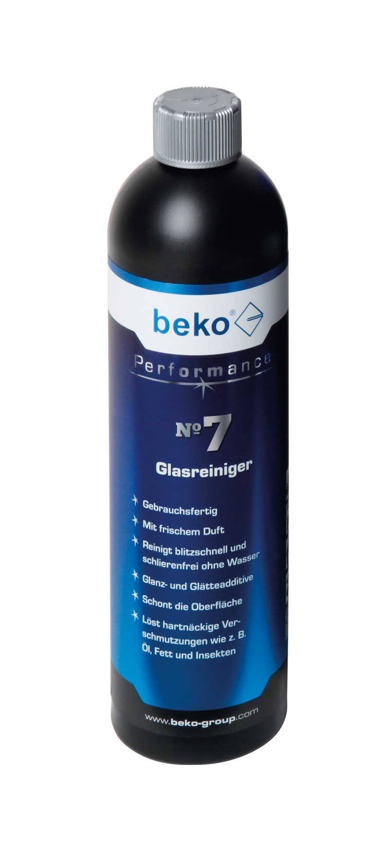 beko Performance No. 7 nettoyant vitres flacon avec tête de pulvérisation