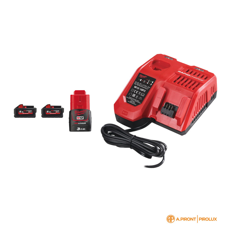 Pack HNRG M18™ HIGH OUTPUT™ – M18 – contenu de la boîte HNRG-552