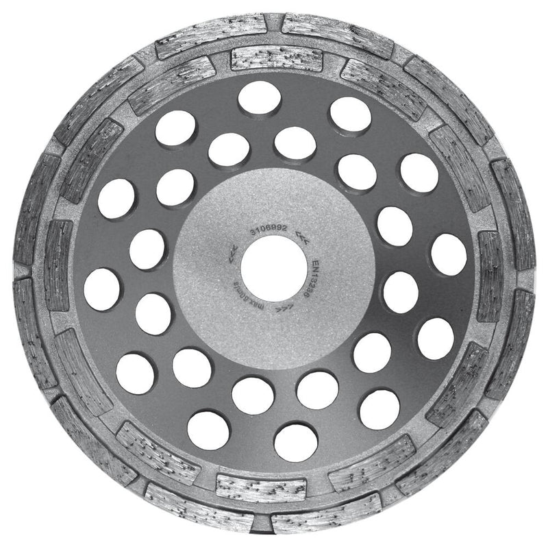 Plateau diamante PE2 Ø125/22.23 pour beton/époxy