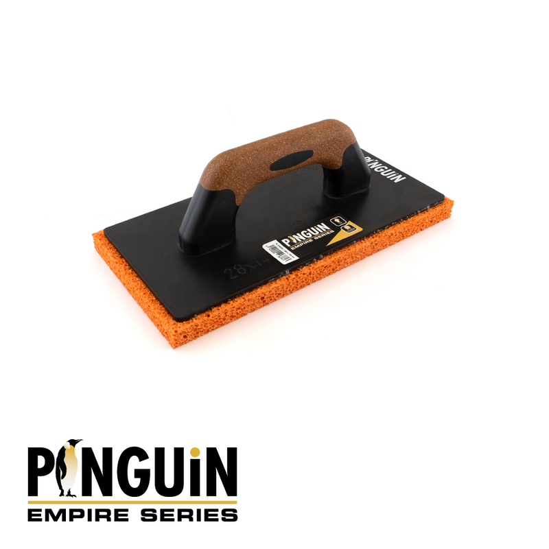 PINGUIN Empire - plâtoir semelle orange 280 x 140 x 18 mm, manche liège
