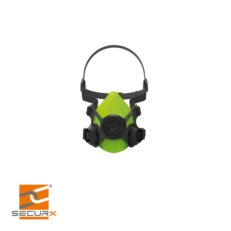 Demi-masque Securx/BLS - SGE46 DIN - Silicone rubber
