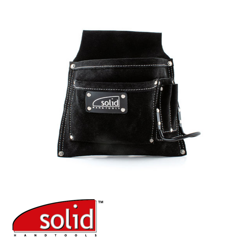 Poche à clous et à outils avec porte-marteau - LEATHER