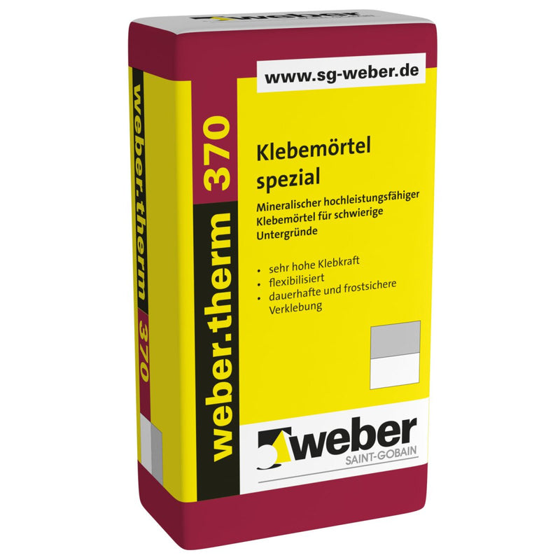 Weber therm 370 klebemörtel spezial 30 kg
