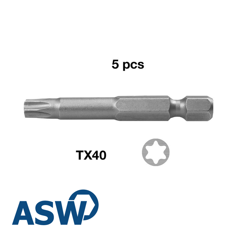 Bit 'Professional' – Torx – Prix par 5 pcs